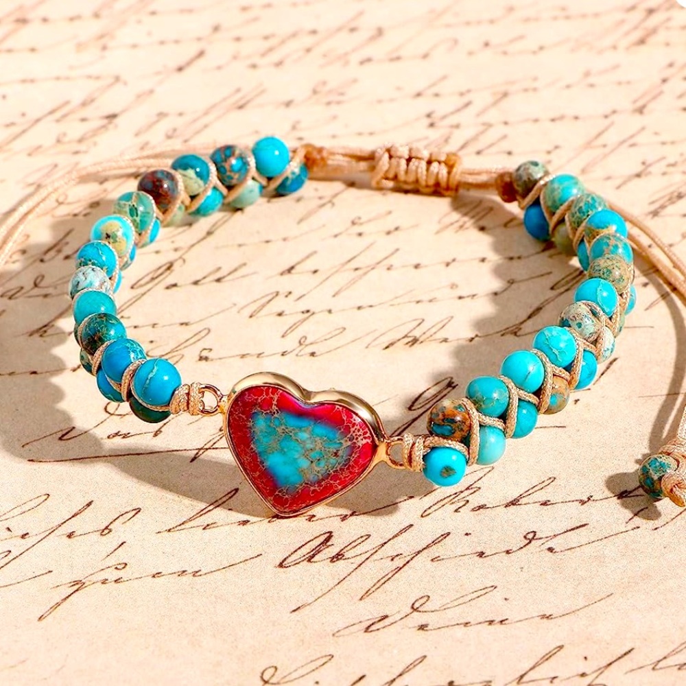 🌊SOLD Sea Sediment Jasper is a deep stone of inner peace, love,empathy